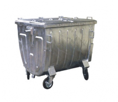 Τετράτροχοι Κάδοι με επίπεδο καπάκι